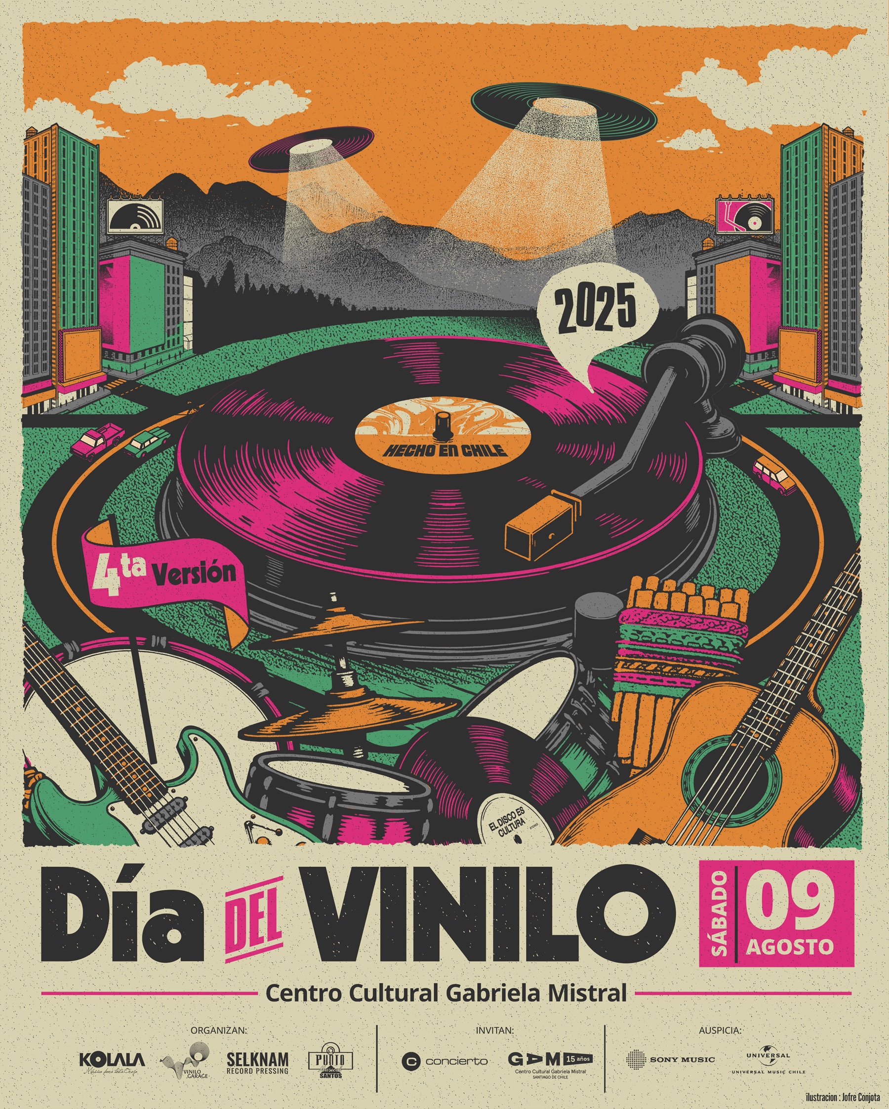 Lanzamientos, firmas de discos y más: Se viene el Día del Vinilo en el GAM
